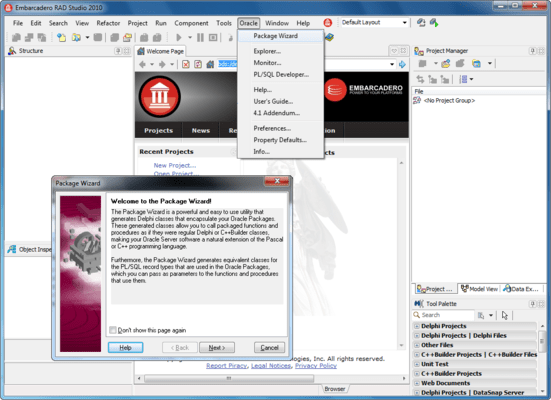 Direct Oracle Access 的螢幕截圖